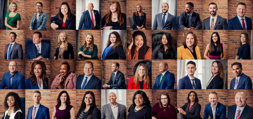 40 Leaders Under Forty composite photo.