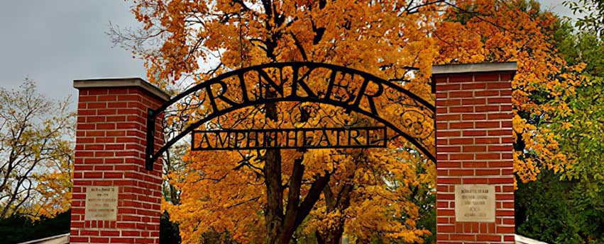 Eureka College's Rinker Amphitheater