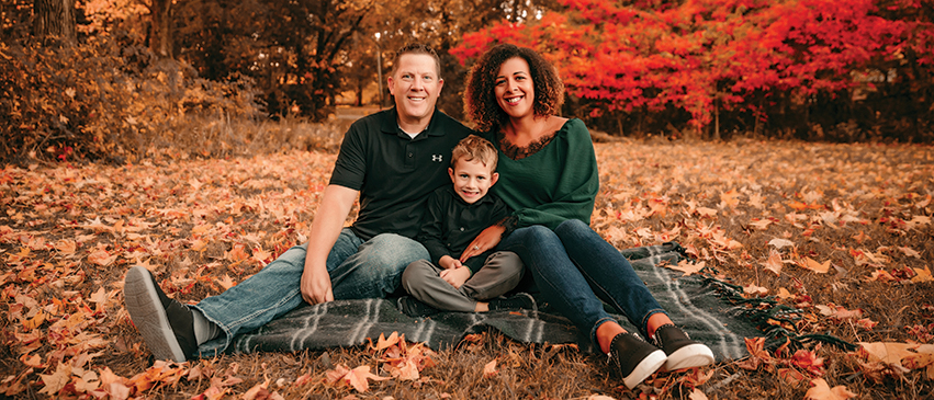 Amber Kaylor and her family