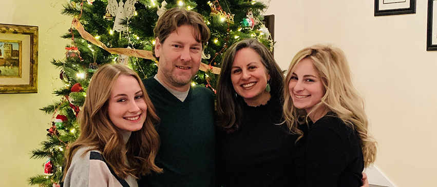 Suzanne Miller and family