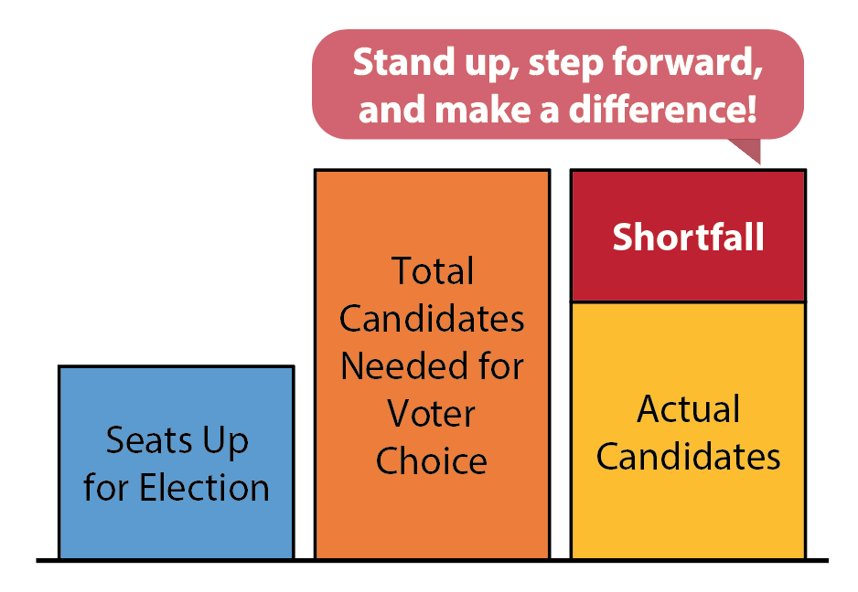 Thousands of elected officials run unopposed and are in office by default, not by voter choice.