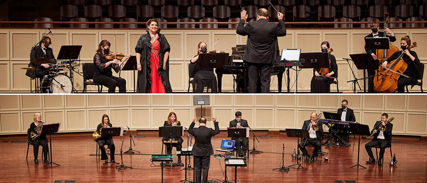 “Curtain Up! A Broadway Matinee” featuring soprano Michelle Areyzaga, the PSO’s 123rd season artist-in-residence. Photo by Jeffery Noble