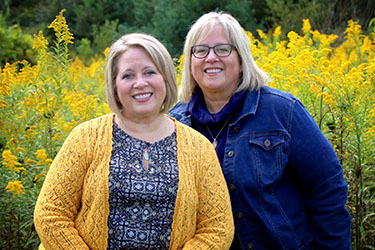 Authors Pam Bates and Paula Patty