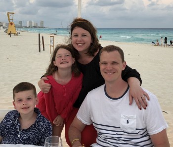 Abby Clark and family in Mexico