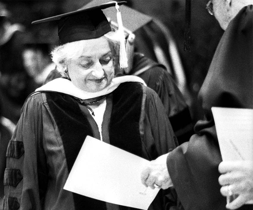 Friedan was presented an honorary Doctor of Humane Letters degree by  Bradley University in 1991.