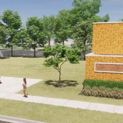 A rendering of POTENT Gratitude Park, new greenspace for families on Peoria’s Southside.