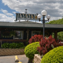 A shot of the outside of Jimmy's
