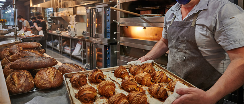 There are no timers in the kitchen at Ardor, just the senses and intuition of the baker.