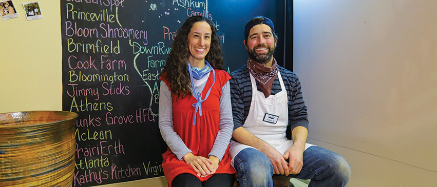 Katie Couri Rodolfi and Patrick Couri of Sous Chef, March 2021. Photo by Raphael Rodolfi