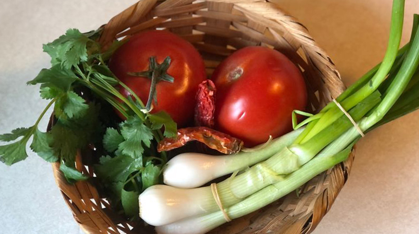 The secret to salsa from scratch is using the freshest ingredients straight from a homegrown garden. 