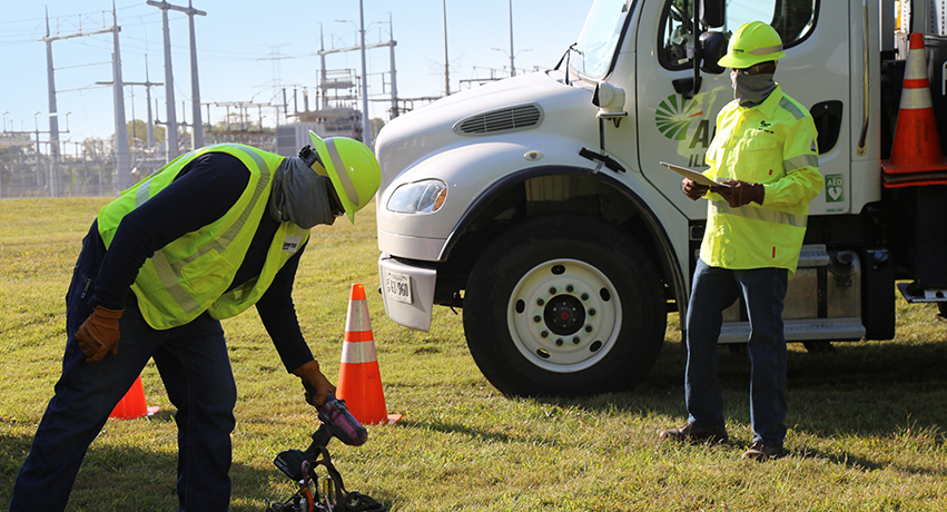 Safety protocols were implemented for Ameren Illinois field crews to minimize employee exposure to COVID-19.