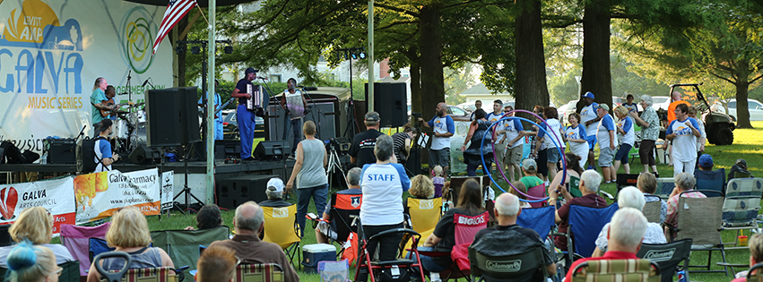 Levitt AMP Galva Music Series