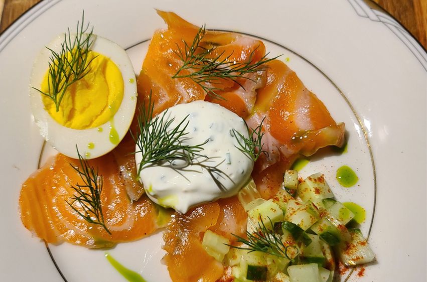 gravlax with caraway and coriander