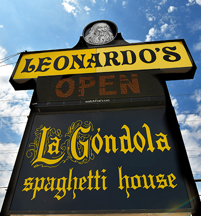 Sing for Leonardo's - Le Gondola Spaghetti House