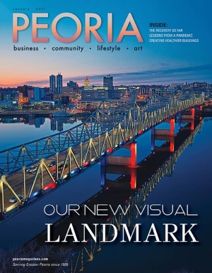 Peoria Magazine January 2021 cover