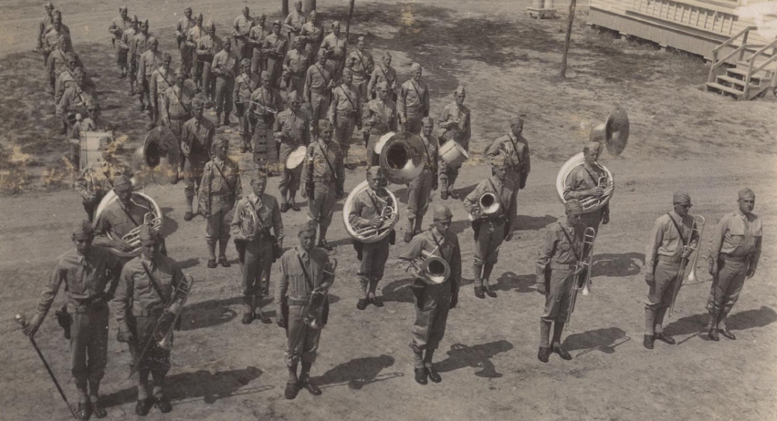 Richard Doyle led the Air Force Army Band, 98th Infantry Division, during World War II. 