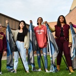 Danielle Gantt, 17 years old,  Dunlap High School: The photo that I am submitting shows how there is a difference in height, skin color, size, shape, personality, style in all different types of people. Like it shows in the photo they are all holding a flag. They are flags for color guard which is something that we all share.
