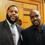Andre W. Allen with 40 Leaders Alumnus Kyle Bright