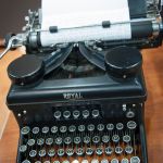 Typewriter belonging to Sen. Everett Dirksen of Pekin