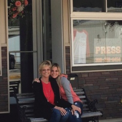 co-owners Jane Bryant and Jenny Roskelley