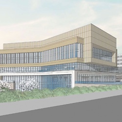 Rendering of the Comprehensive Cancer Center