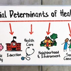 Social determinants of health are conditions in people's environments that affect a wide range of health, functioning, and quality-of-life outcomes and risks.